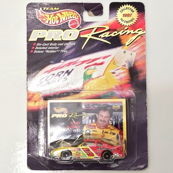 HOT WHEELS Pro-Racing Terry Labonte Collector 1997 1st Edition Car Model - Picture 13 of 16